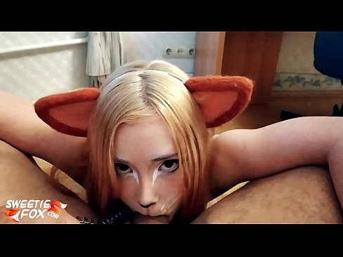 ❤️ Kitsune sväljer kuk och sperma i munnen ❤️ Pornvideo at us